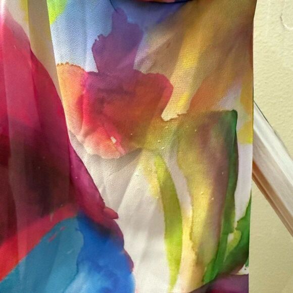 Liv Foster 
Floral Tie Dye Gown - Picture 9 of 9